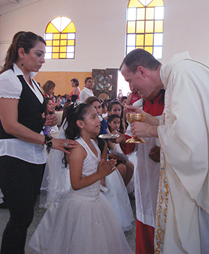 Herman at a 1st Communion