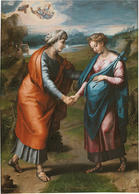 Visitation by Raphael. Wikimedia